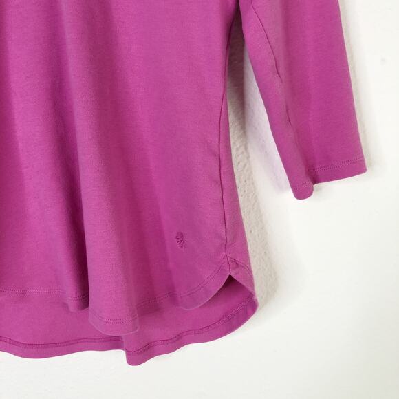 ISAAC MIZRAHI Knit Top 3/4 Sleeve - Picture 2 of 6